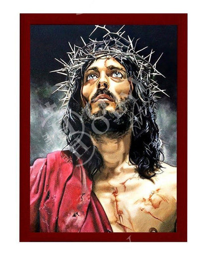 Jesus Christ icon Nymphios, Handmade Greek Orthodox icon of our Lord, Byzantine art wall hanging on wood plaque, religious icon home decor - TheHolyArt