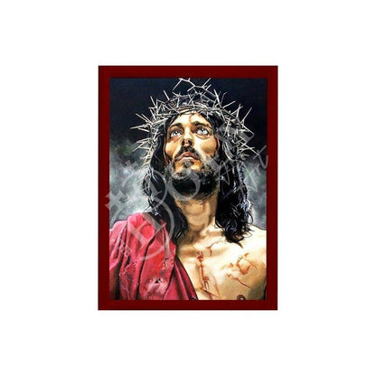 Jesus Christ icon Nymphios, Handmade Greek Orthodox icon of our Lord, Byzantine art wall hanging on wood plaque, religious icon home decor - TheHolyArt