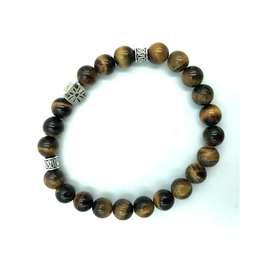 Handmade Greek Orthodox gemstone prayer bracelet - TheHolyArt