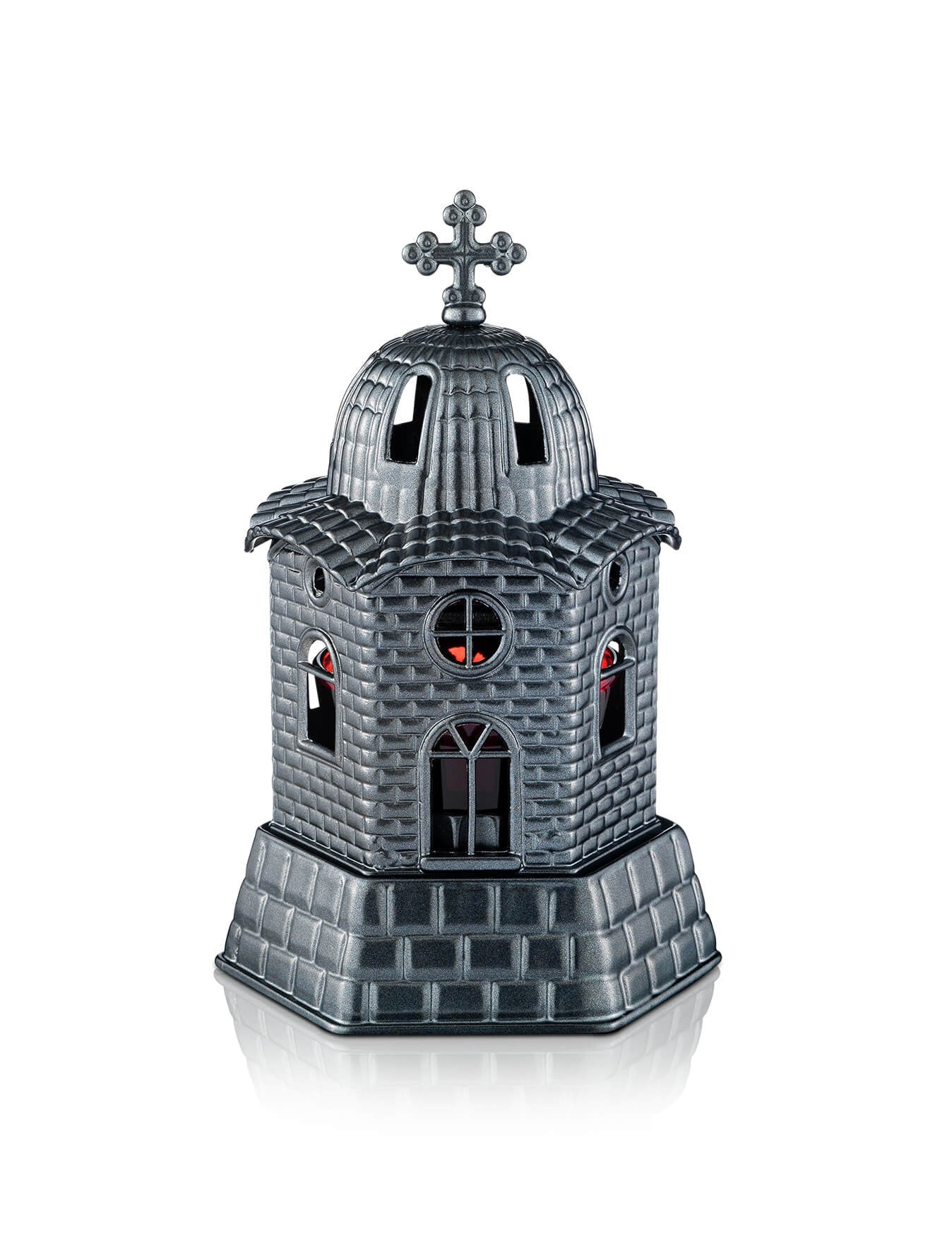 Orthodox vigil lamp Small Church design – front view | TheHolyArt