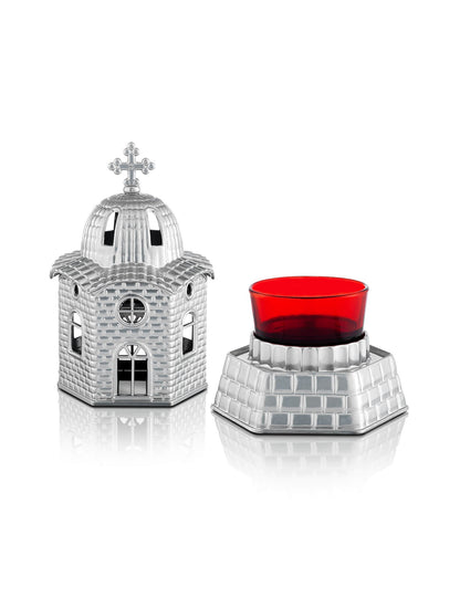 Orthodox vigil lamp Small Church – detail view | TheHolyArt