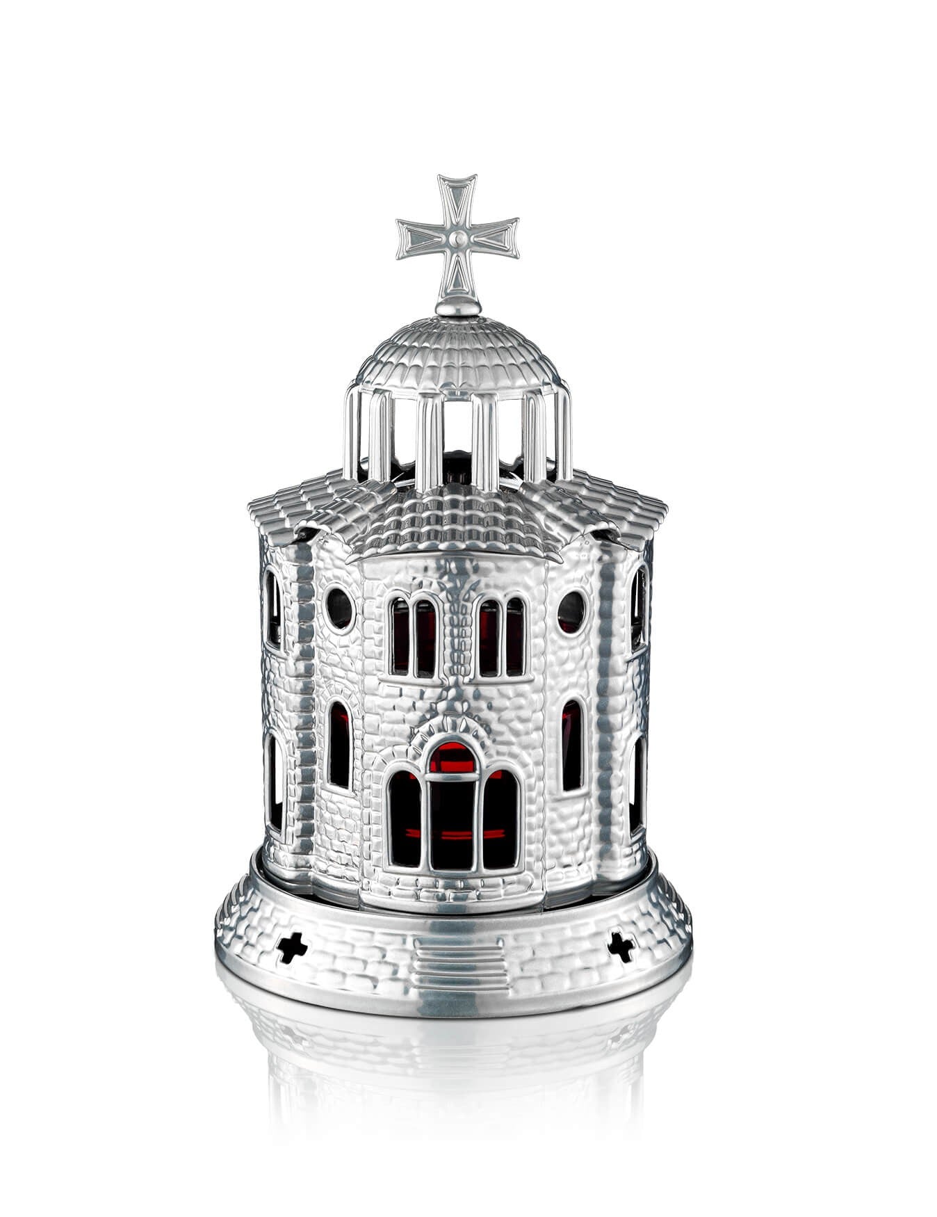 Orthodox vigil lamp Church design – front view | TheHolyArt