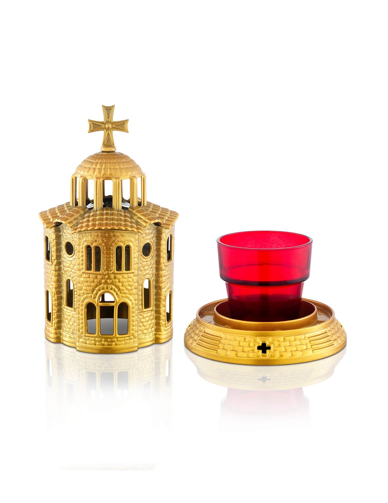 Orthodox vigil lamp Church – detail view | TheHolyArt