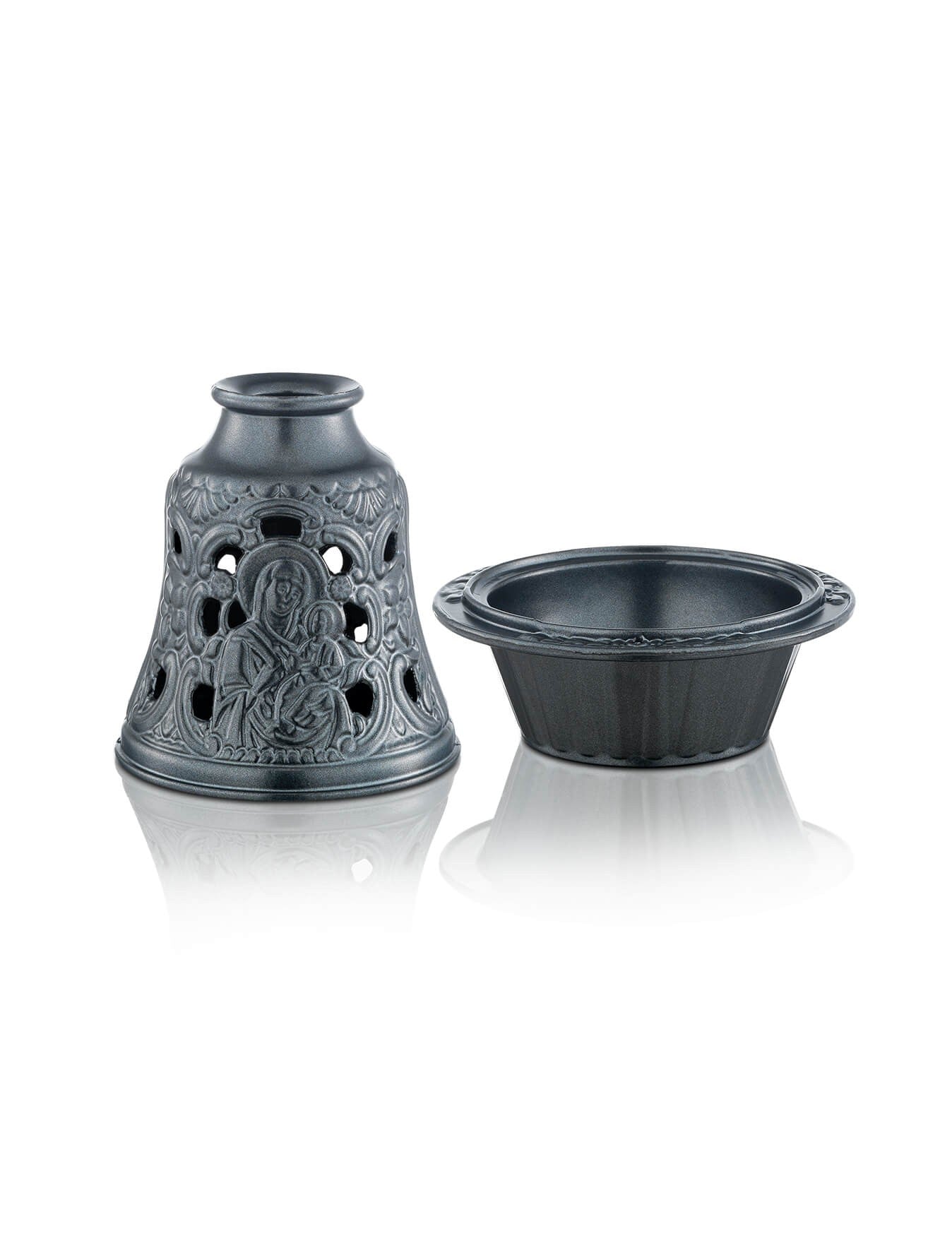 Orthodox vigil lamp – with glass cup | TheHolyArt