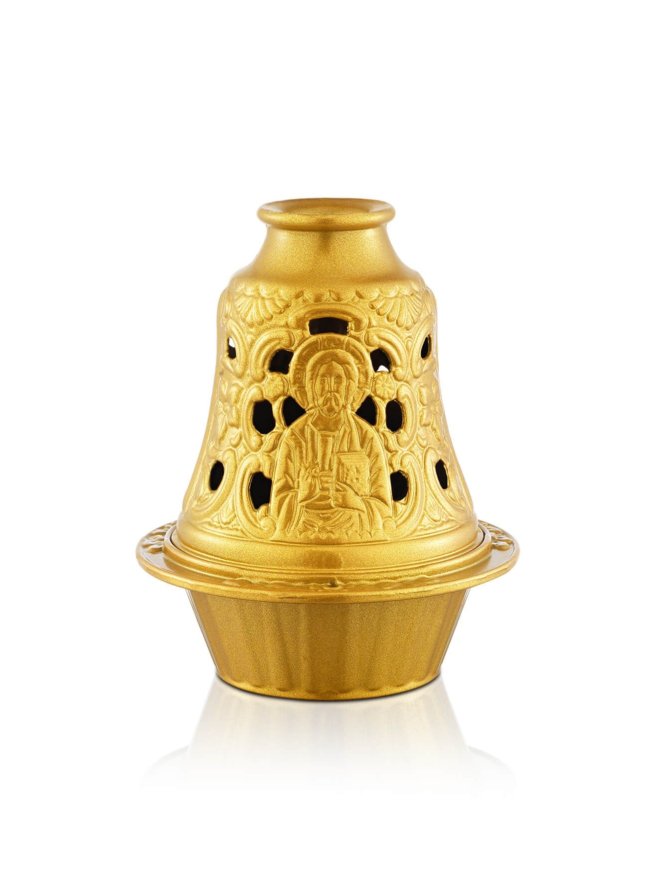 Orthodox vigil lamp Bell – detail view | TheHolyArt