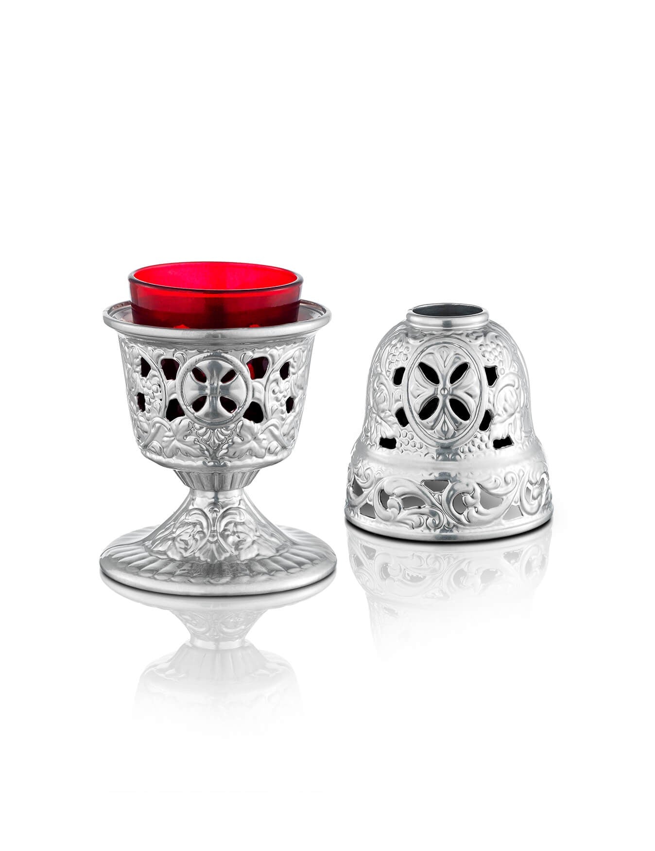 Orthodox vigil lamp Pinecone – detail view | TheHolyArt