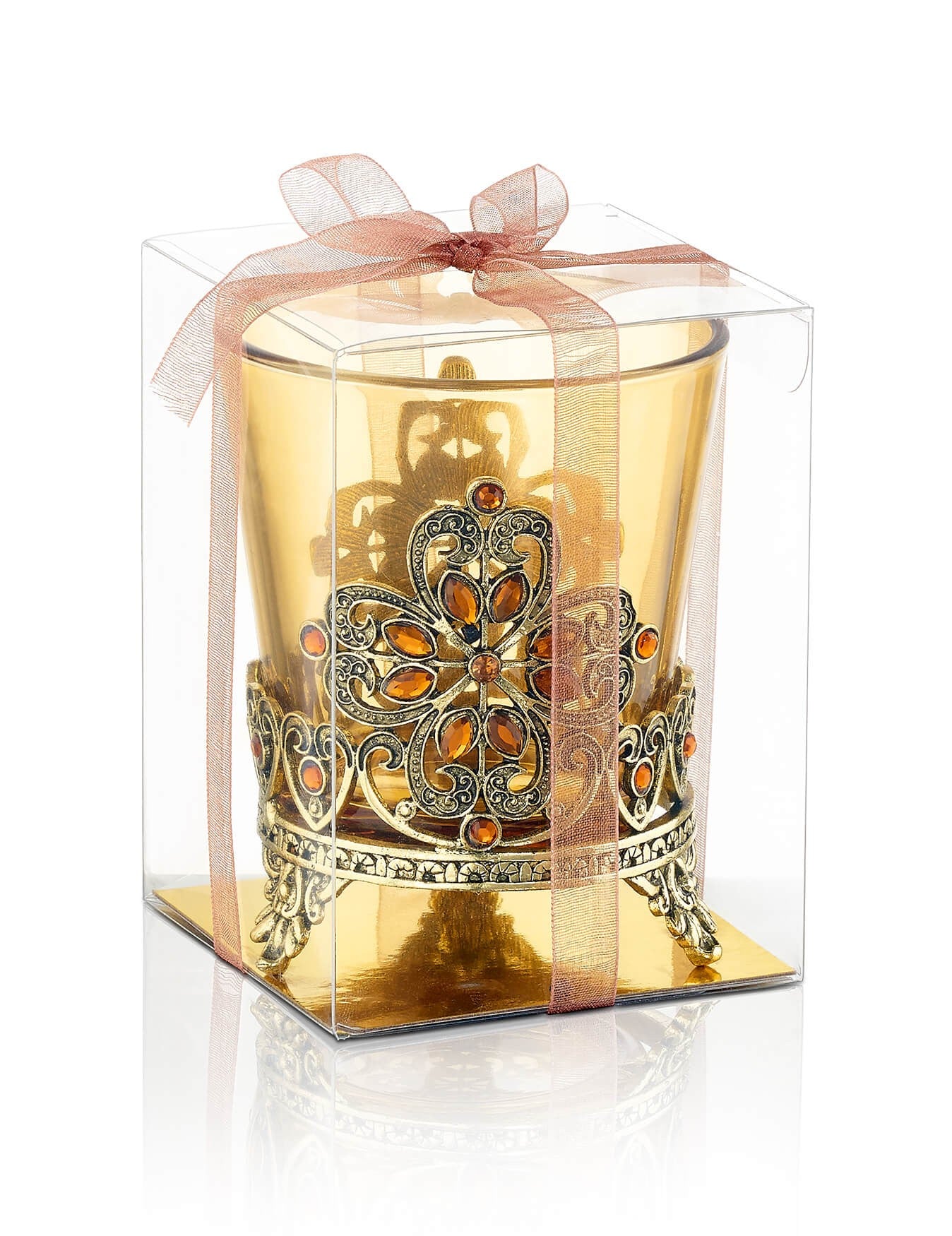 Orthodox vigil lamp Honey – detail view | TheHolyArt