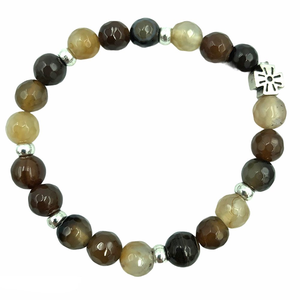 Handmade Greek Orthodox gemstone prayer bracelet - TheHolyArt