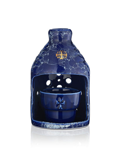 Ceramic vigil lamp – front view | TheHolyArt