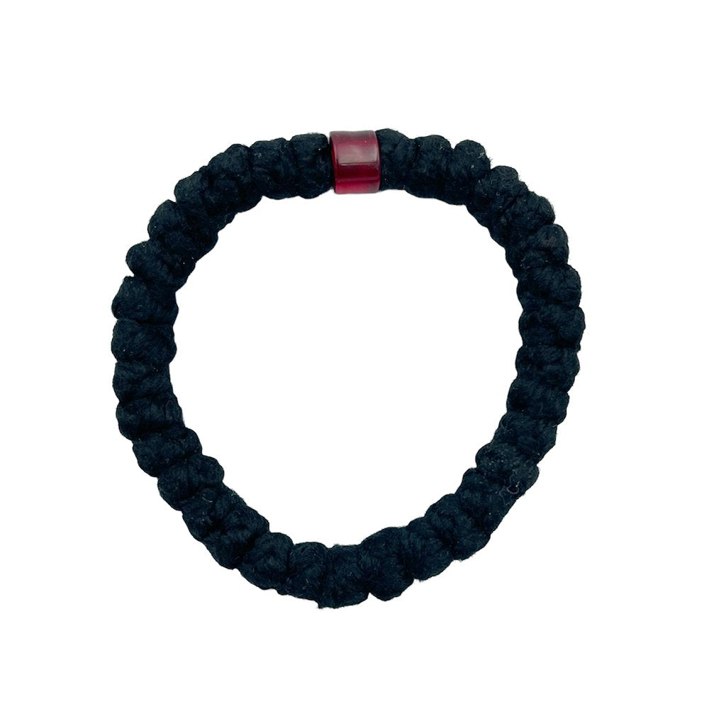 Woolen Prayer Rope with Red Bead