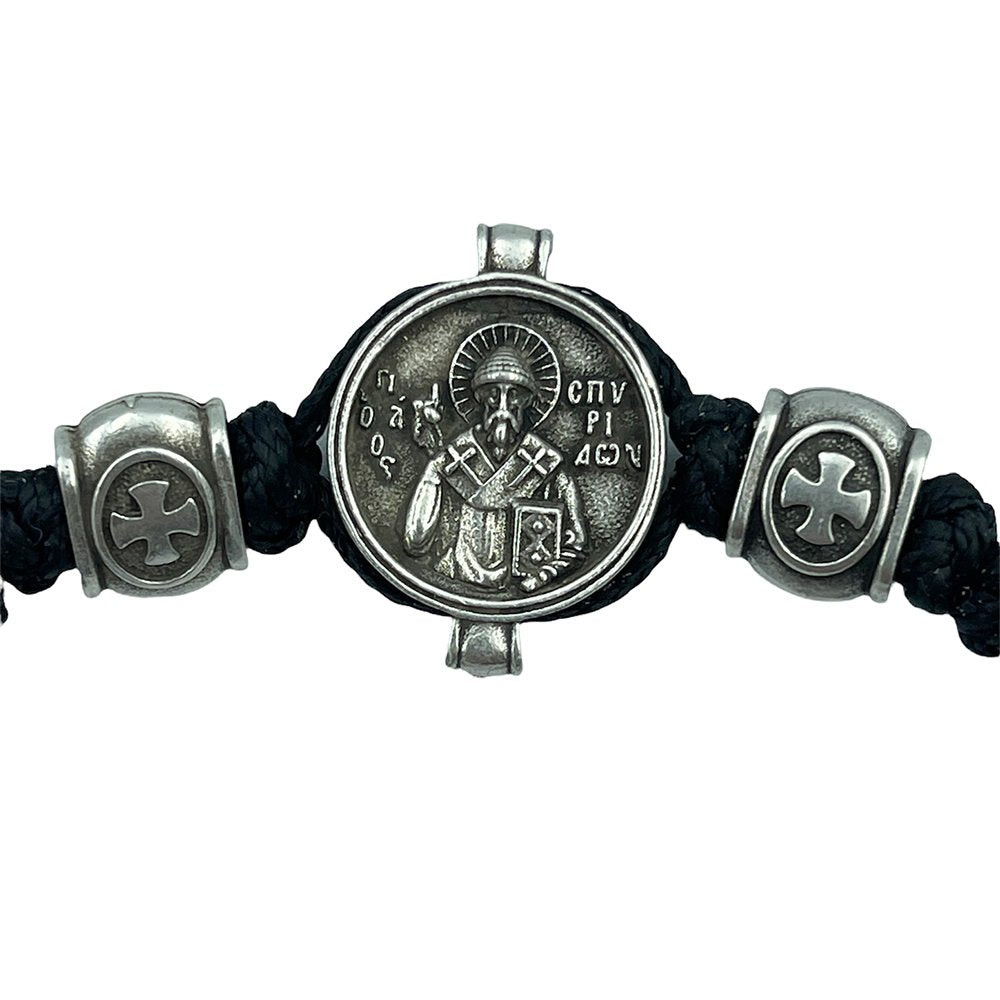 Saint Spyridon prayer rope detail
