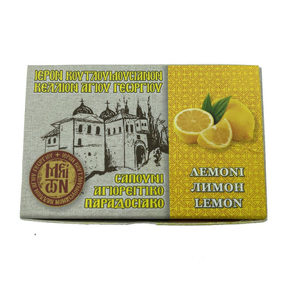 Mount Athos handmade lemon soap, St George cell