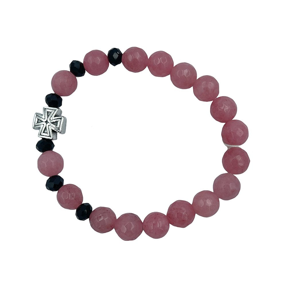 Handmade Greek Orthodox gemstone prayer bracelet - TheHolyArt