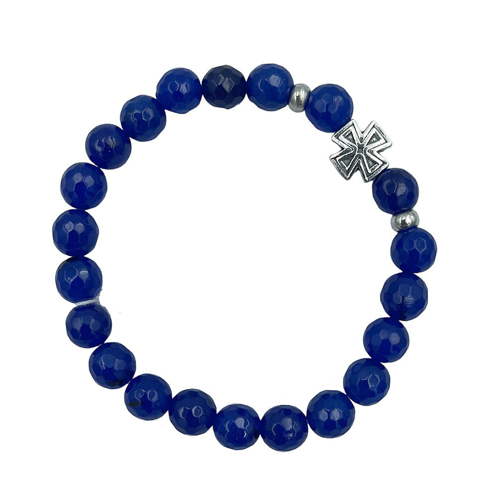 Handmade Greek Orthodox gemstone prayer bracelet - TheHolyArt