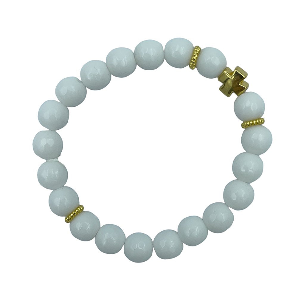 Handmade Greek Orthodox gemstone prayer bracelet - TheHolyArt