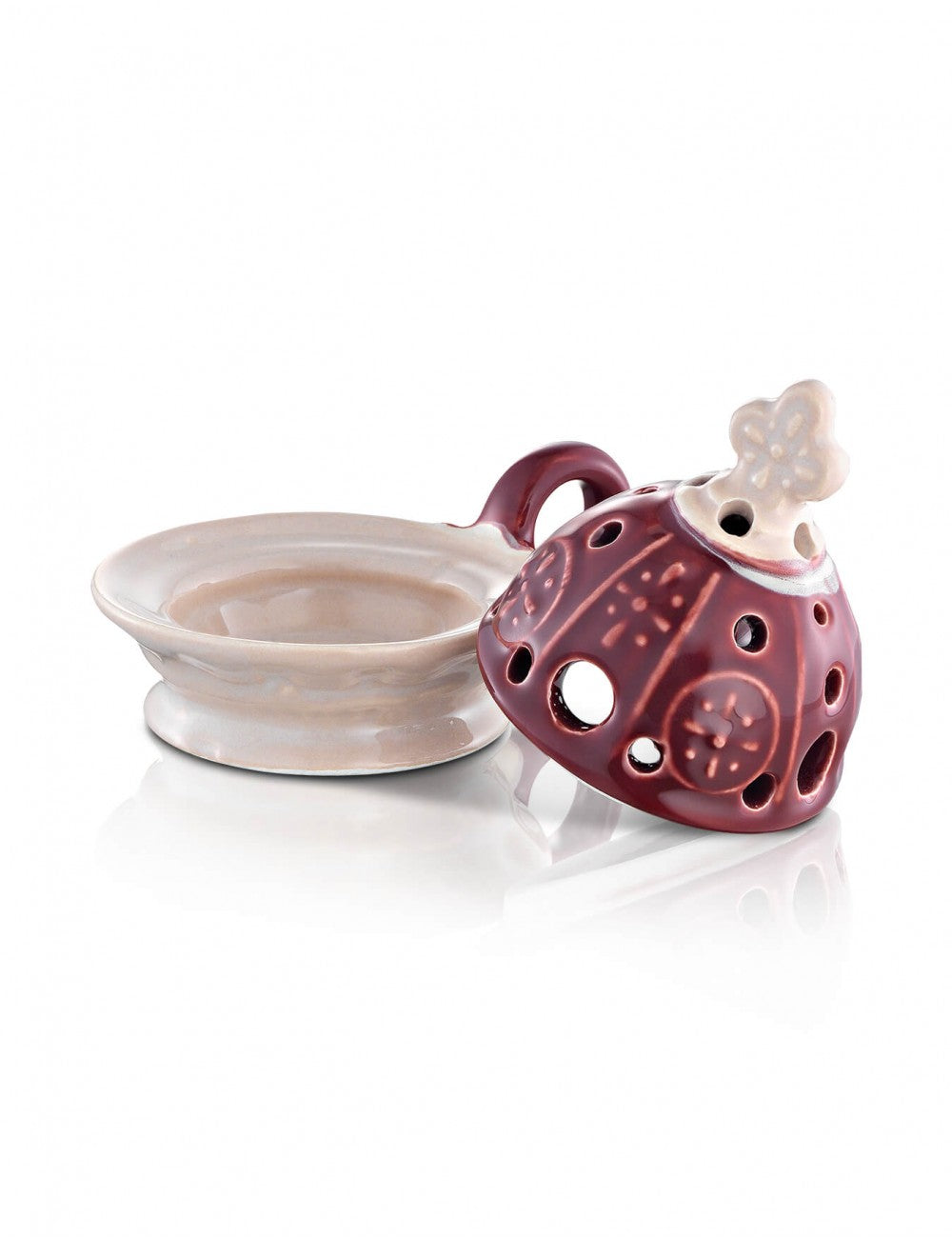 Mini Ceramic Censer with Lid - TheHolyArt