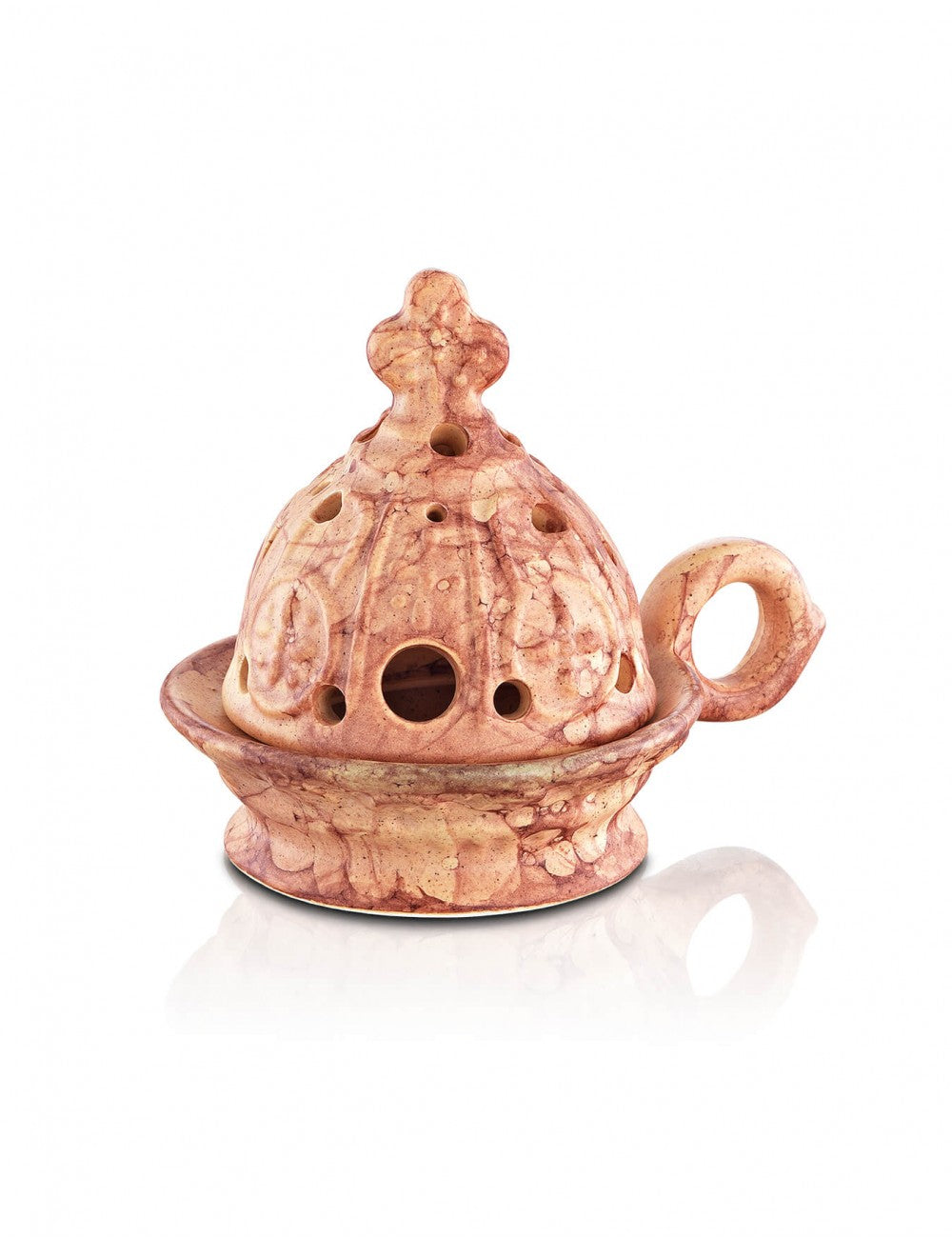 Mini Ceramic Censer with Lid - TheHolyArt