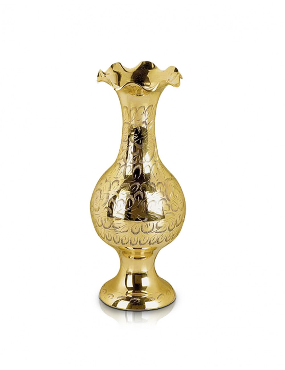 Bronze Flower Shaped Church Vase - TheHolyArt