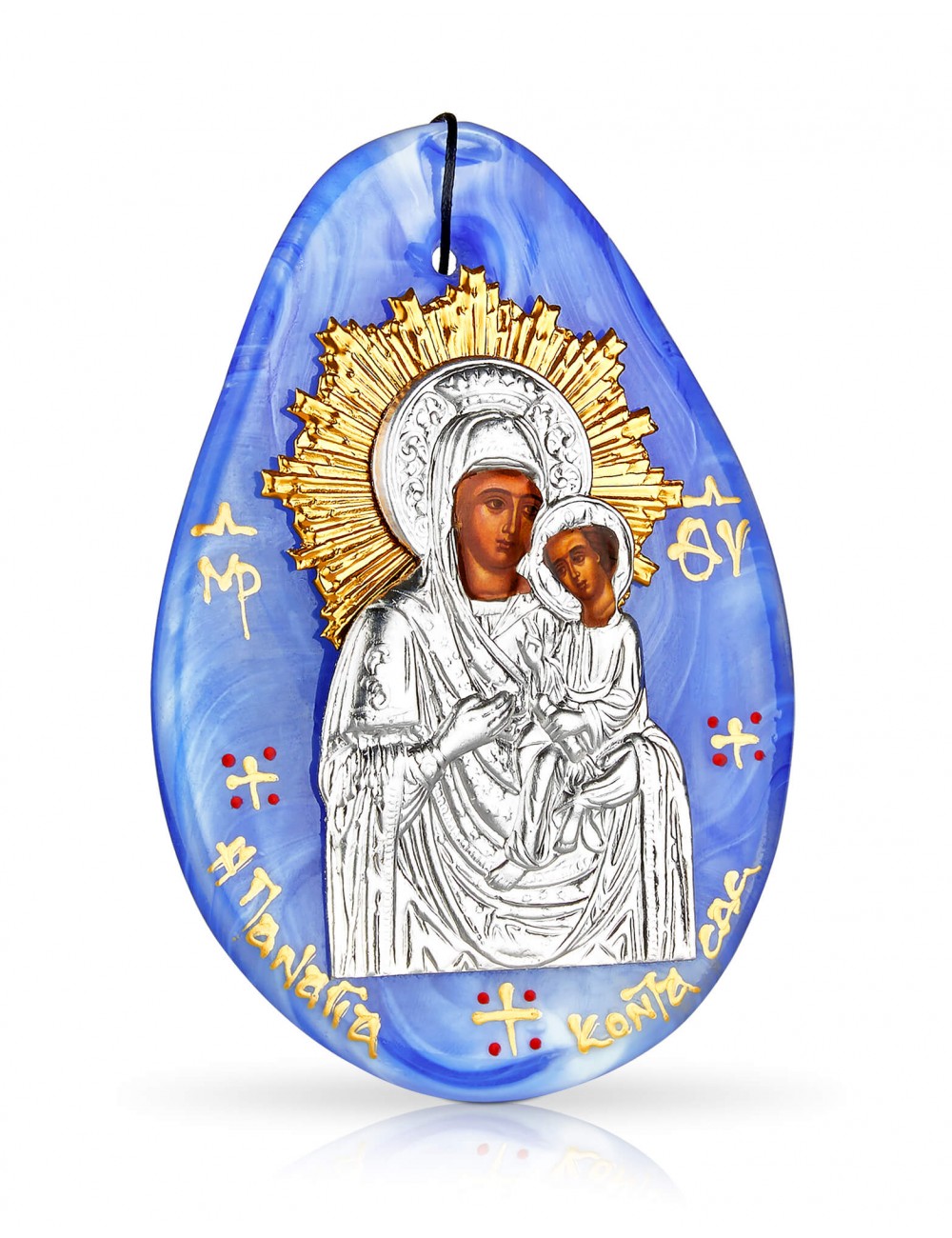 Virgin Mary Axion Estin Icon - TheHolyArt