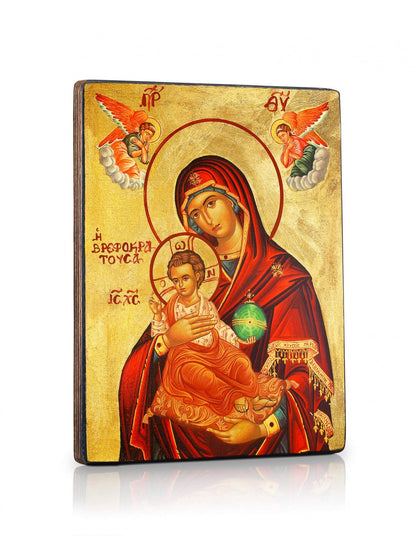 Virgin Mary Vrefokratousa Icon - TheHolyArt