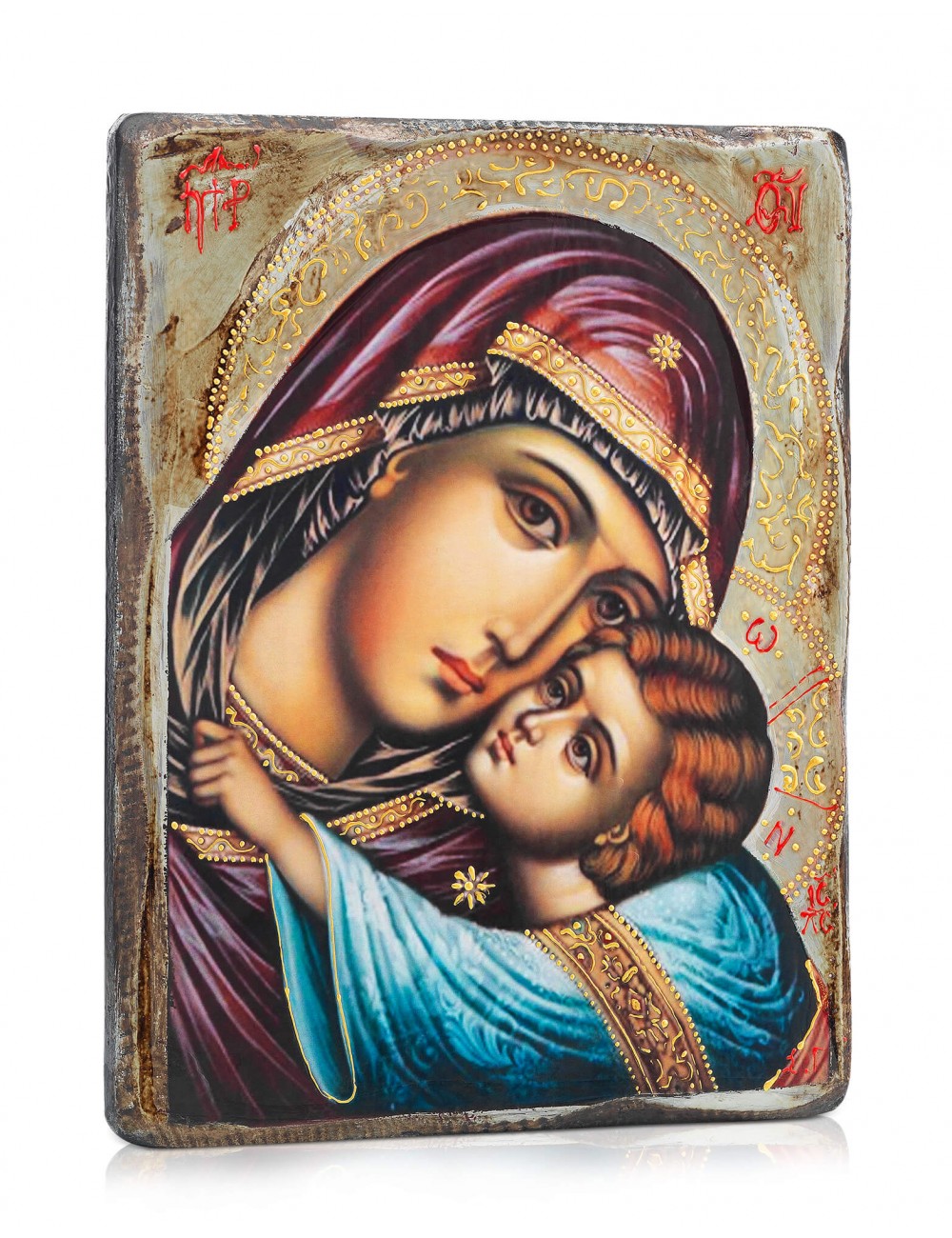 Virgin Mary Glykophilousa Icon - TheHolyArt