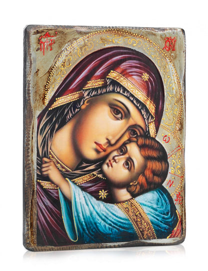 Virgin Mary Glykophilousa Icon - TheHolyArt