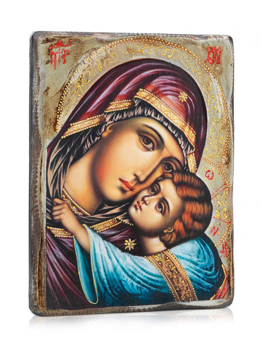 Virgin Mary Glykophilousa Icon - TheHolyArt