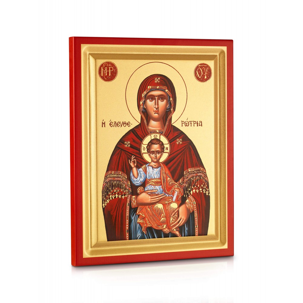 Virgin Mary Eleftherotria - Carved Wood - 2