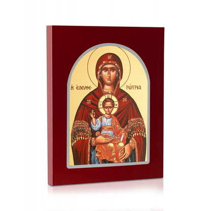 Virgin Mary Eleftherotria - Carved Wood - 3