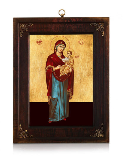 Virgin Mary Giatrissa Full Figure Icon - TheHolyArt