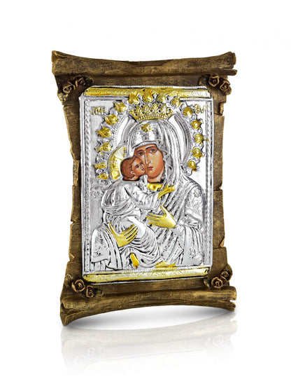 Virgin Mary Glykophilousa Icon - TheHolyArt