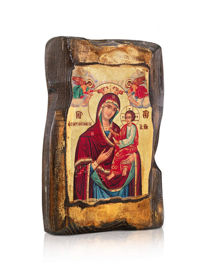 Virgin Mary Gorgoepikoos Icon - TheHolyArt