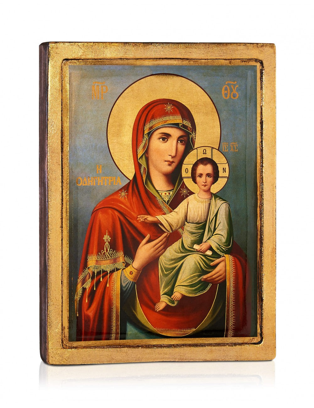 Virgin Mary Hodegetria of Mount Athos Icon - TheHolyArt
