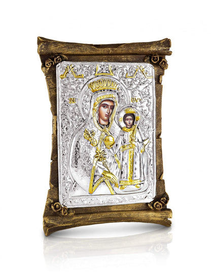 Virgin Mary Rodon to Amaranton Icon - TheHolyArt