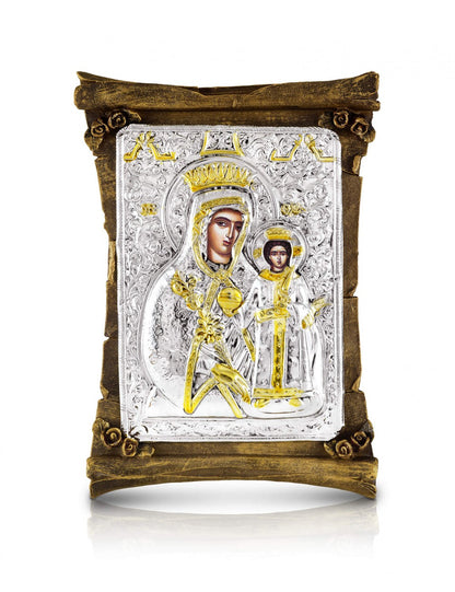 Virgin Mary Rodon to Amaranton Icon - TheHolyArt