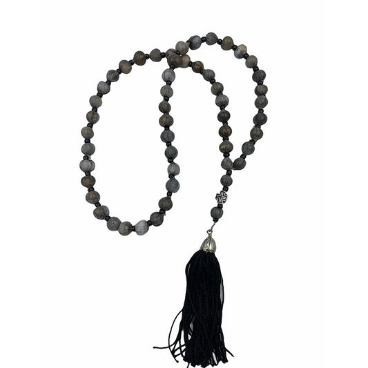 Prayer Rope Tears of the Virgin 50 bead with Cross and Fringe