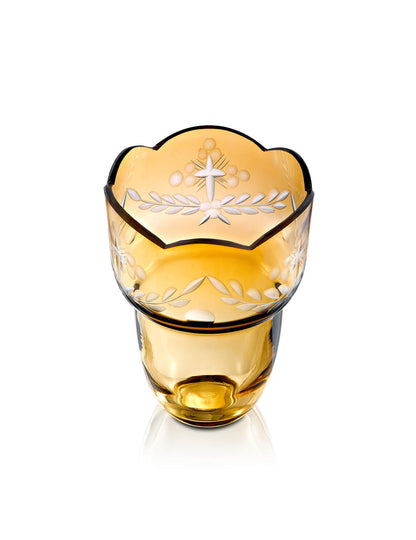 Romanian vigil lamp Honey Oval – detail view | TheHolyArt
