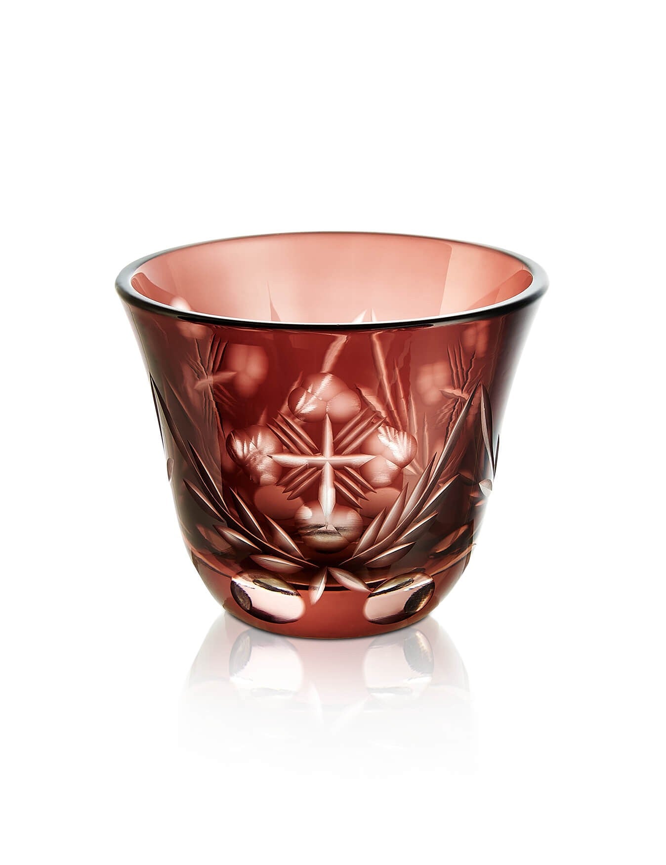Romanian brown vigil lamp Engraved – detail view | TheHolyArt