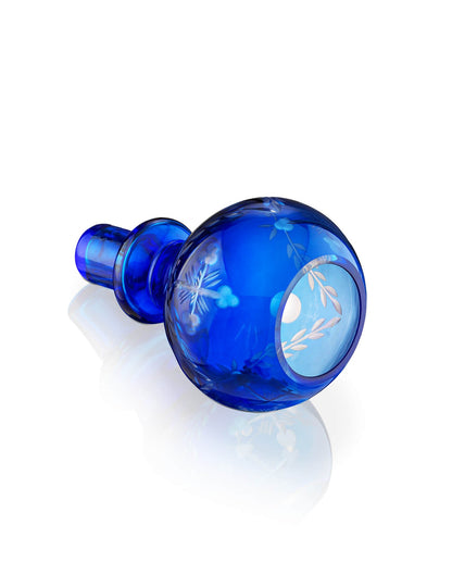 Romanian blue vigil lamp – detail view | TheHolyArt