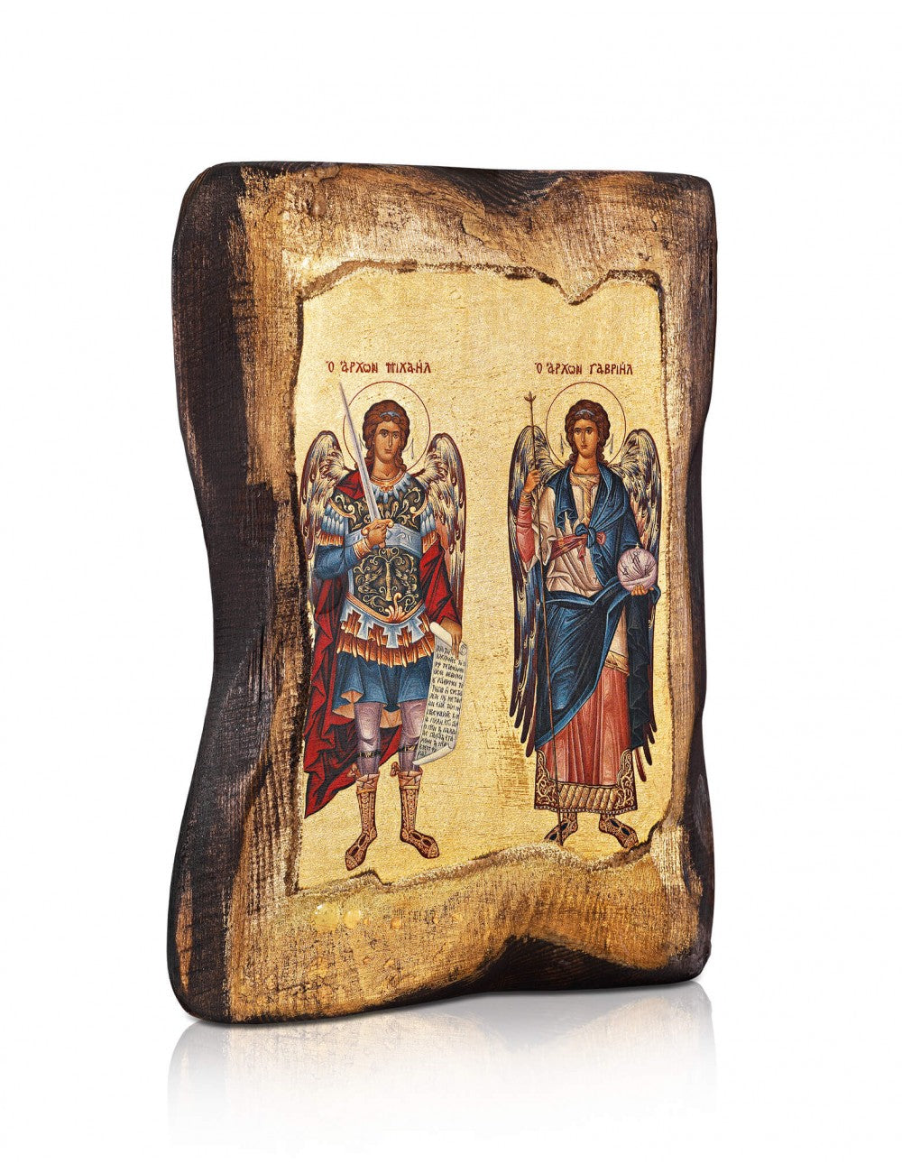 Archangels Michael and Gabriel Icon - TheHolyArt