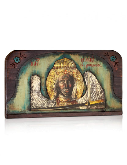 Archangel Michael of Mantamados Icon - TheHolyArt