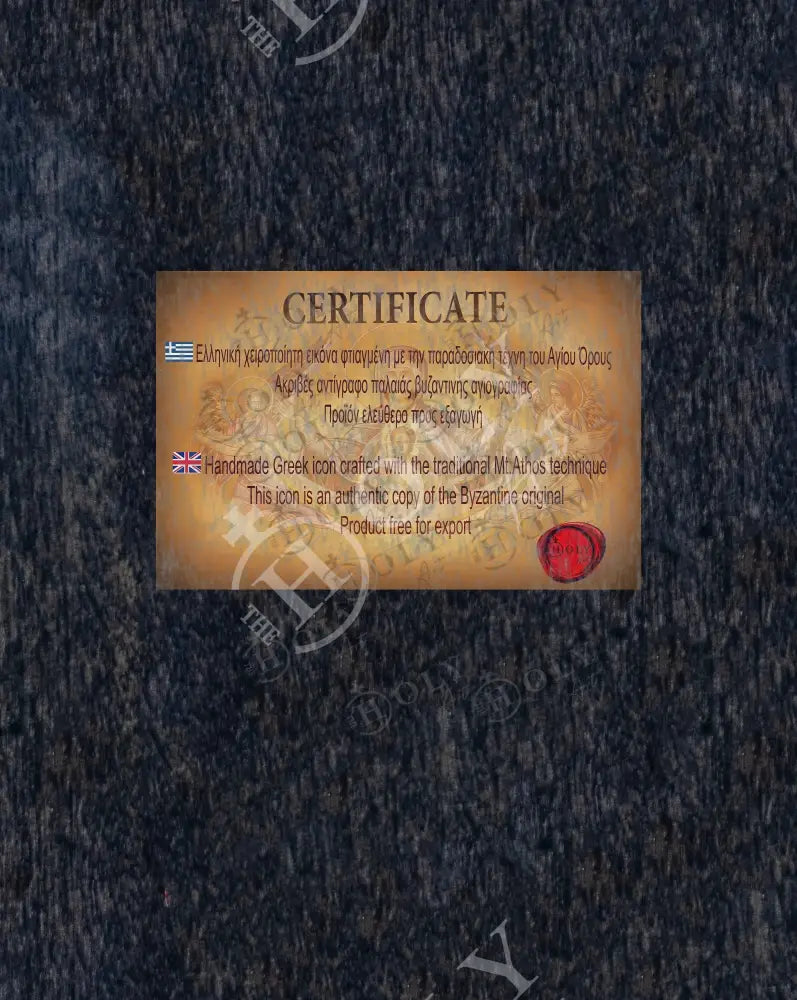 Saint Andrew icon the Apostle, Handmade Greek Orthodox icon of St Andrew, Byzantine art wall hanging wood plaque w/ gold leaf religious gift - TheHolyArt