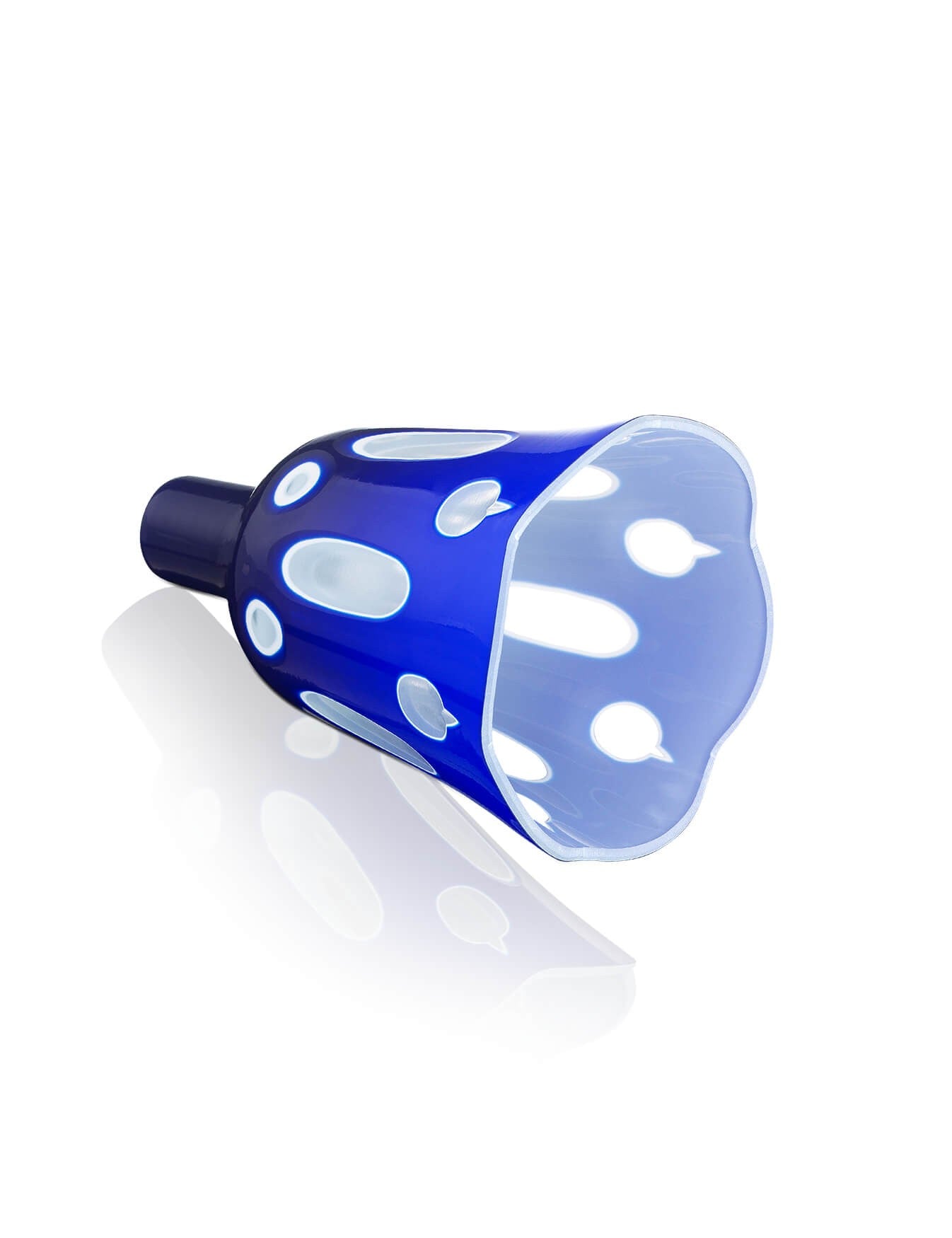 blue vigil lamp – with glass cup | TheHolyArt