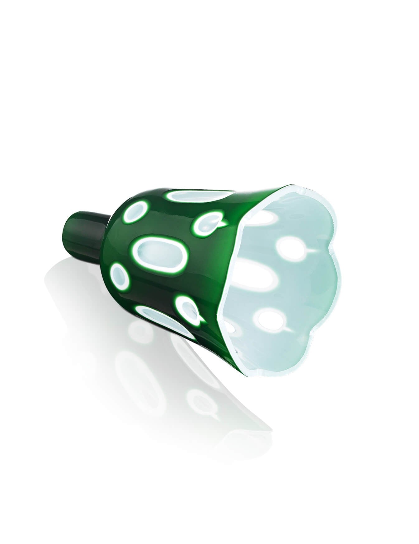 green vigil lamp – with glass cup | TheHolyArt