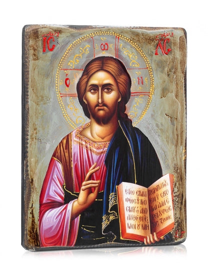 Christ Blessing Icon - TheHolyArt