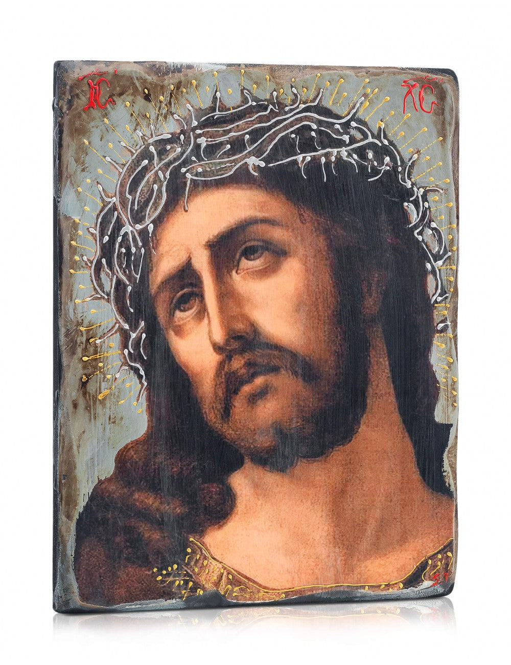 Christ with the Crown of Thorns Icon - TheHolyArt