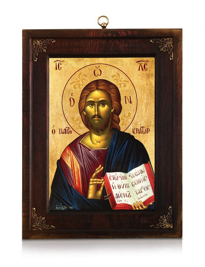 Christ Pantocrator Icon - TheHolyArt