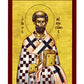 Saint Augustine icon, Handmade Greek Orthodox icon St Augustine of Canterbury, Byzantine wood plaque (2) TheHolyArt