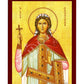 Saint Calliope icon, Handmade Greek Orthodox icon St Kalliopi, Byzantine art wall hanging wood plaque icon, religious gift - TheHolyArt