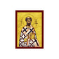 Saint Augustine icon, Handmade Greek Orthodox icon St Augustine of Canterbury, Byzantine wood plaque (2) TheHolyArt